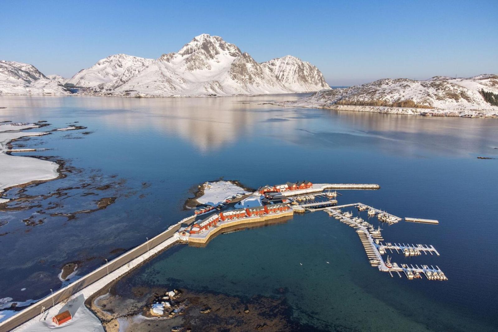 Nappstraumen Seafront Cabin, Lilleeid 68 Gravdal  Dış mekan fotoğraf