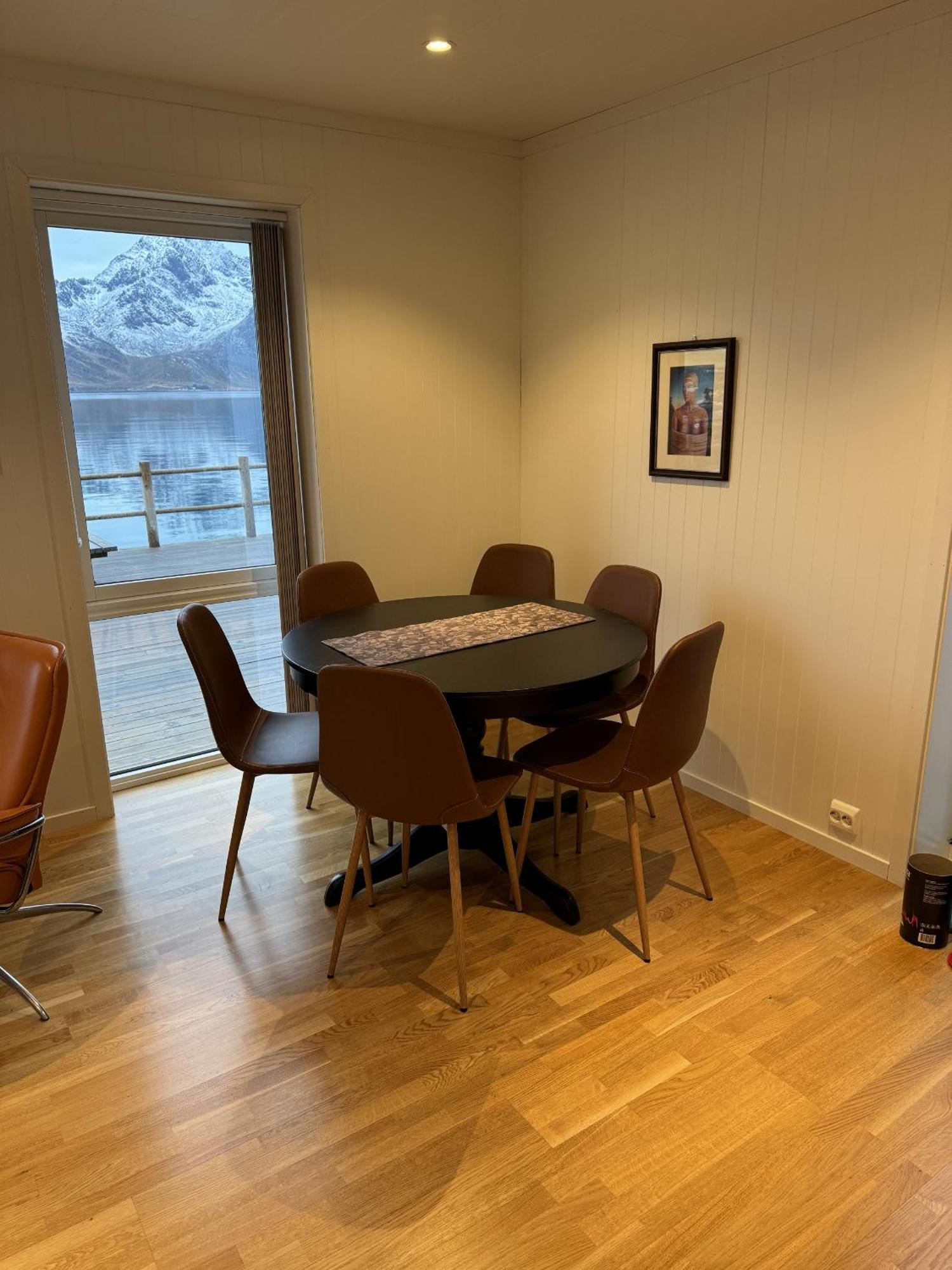 Nappstraumen Seafront Cabin, Lilleeid 68 Gravdal  Dış mekan fotoğraf